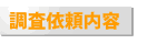 調査依頼内容